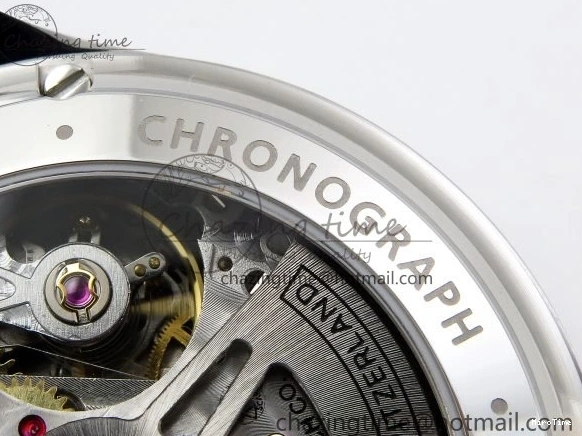 MIROTIME 0311 Reliable Portuguese Chrono IW3716 Z+F 1:1 Best Edition Red Dial on Red Rubber Strap A 7015